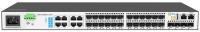 SNR SNR-S3850G-24FX Управляемый коммутатор уровня 3, 16 портов 100/1000Base-X SFP, 8 портов Combo 10/100/1000Base-T|100/1000Base-X SFP, 4 порта 1/10G SFP+, RPS 12V DC