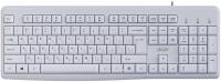 Клавиатура Acer OKW500 белый USB Multimedia (ZL.KBDEE.01S) кабель 1.8м