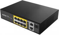 Коммутатор Netis P110GH (L2) 8x100Мбит/с 2x1Гбит/с 8PoE 8PoE+ 120W неуправляемый