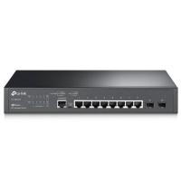 TP-Link SG3210 Управляемый коммутатор JetStream уровня 2+ с 8 гигабитными портами RJ45 и 2 портами SFP