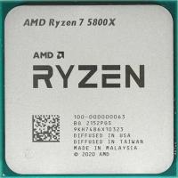 CPU AMD Ryzen 7 5800X OEM (100-000000063) {3,80GHz, Turbo 4,70GHz, Without Graphics AM4}