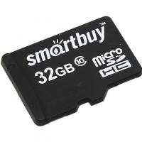 Micro SecureDigital 32Gb Smartbuy 32GB SB32GBSDCL10-00 {Micro SDHC Class 10}
