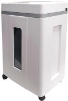 Шредер Office Kit S200TS 0,8x1 белый (секр.P-7) фрагменты 6лист. 25лтр. скобы пл.карты CD
