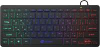 Клавиатура Оклик 300S черный USB slim LED (1696461) кабель 1.6м