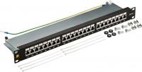 Патч-панель Lanmaster LAN-PPL24S6A 19" 1U 24xRJ45 кат.6A STP
