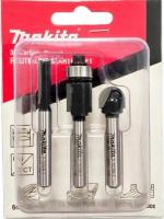 Набор фрез по дер. Makita D-70459 d(посад.)=6мм (фрезеры) (упак.:3шт)