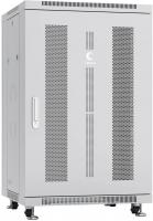 Шкаф коммутационный Cabeus (ND-05C-18U60/60) напольный 18U 600x600мм пер.дв.перфор. задн.дв.перфор. 800кг серый 500мм 46.7кг 220град. 988мм IP20 сталь