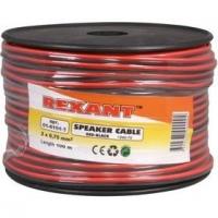 Rexant 01-6104-3 Кабель акустический, 2х0.75 мм2, красно-черный, 100 м.