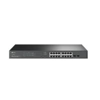 TP-Link SG2218P Коммутатор JetStream Smart с 16 гигабитными портами PoE+ и 2 гигабитными портами SFP