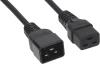 Шнур питания Cabeus PC-IEC19-IEC20-1.8M C19-C20 проводник.:3x1.5мм2 1.8м 220/250В 16А черный