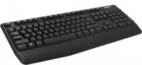 Клавиатура RDW Computers RDW02-KB черный беспроводная BT Multimedia (подставка для запястий) (KBC01T3L1F1S01)