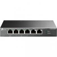 TP-Link TL-SG1006PP Настольный коммутатор с 6 гигабитными портами (3 порта PoE+, 1 порт PoE++)