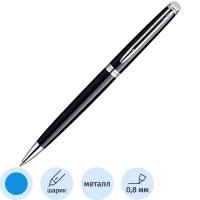 Ручка шариков. Waterman Hemisphere (S0920570) Mars Black CT M син. черн. подар.кор.