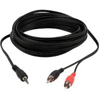 Rexant (17-4207) Шнур Стерео 3,5мм - 2 RCA, 10м