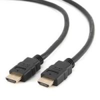 Кабель HDMI Cablexpert 19M/19M, v2.0, серия Light, позол. контакты, экран, 1м, черный, пакет (CC-HDMI4L-1M)