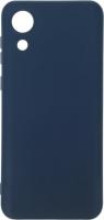 Чехол (клип-кейс) BoraSCO для Samsung Galaxy A03 Core Microfiber Case синий (40946)