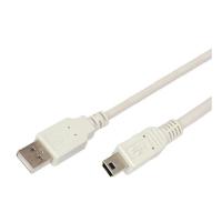 Rexant (18-1136) Кабель USB-A – mini USB, 2,4А, 3м, ПВХ, серый