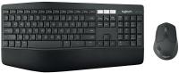 Клавиатура + мышь Logitech MK850 клав:черный мышь:черный USB беспроводная slim Multimedia (920-008486)