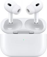 Гарнитура внутриканальные Apple AirPods Pro 2 2023 A3047/A3048/A2968 белый беспроводные bluetooth в ушной раковине (MTJV3LL/A)