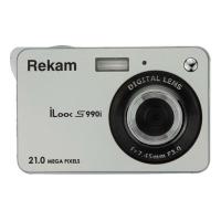 Фотоаппарат Rekam iLook S990i серебристый 21Mpix 2.7" 720p SDHC/MMC CMOS IS el/Li-Ion