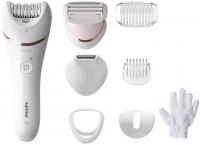 Эпилятор Philips BRE720/01 скор.:2 насад.:6 от аккум. белый