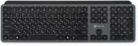 Клавиатура Оклик K859W серый/черный USB беспроводная slim Multimedia (2002136)