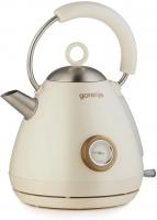 Чайник электрический Gorenje K17CD 1.7л. 2200Вт бежевый корпус: металл/пластик