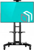 Стойка для телевизора Onkron TS1551 черный 40"-70" макс.55.5кг напольный мобильный