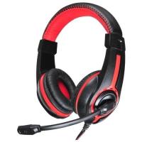 Oklick HS-L200 черный/красный 2м мониторы оголовье