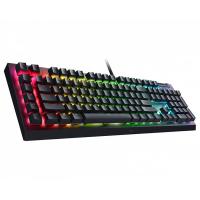 Клавиатура Razer BlackWidow V4 Green Switch механическая черный USB Multimedia for gamer LED (RZ03-04700800-R3R1) кабель 2м