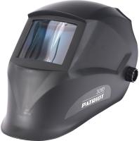 Маска сварщика Patriot 880502200 филь.:стекло кл.:1/1/1/2 см.экр.110x90мм черный