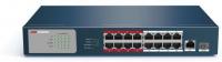 Коммутатор Hikvision DS-3E0318P-E/M(C) 16x100Мбит/с 1x1Гбит/с 1xКомбо(1000BASE-T/SFP) неуправляемый