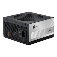 Блок питания MSI ATX 1000W Pro A1000PL 80+ platinum (20+4pin) APFC 120mm fan 6xSATA Cab Manag RTL