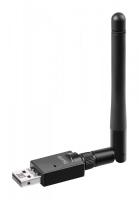 Адаптер USB Buro BU-BT50C BT5.0+EDR class 1 100м черный