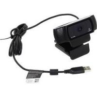 960-000998 Logitech HD Pro Webcam C920 { USB 2.0, 1920*1080, 2Mpix foto, Mic, Black}