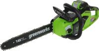 Цепная пила Greenworks GD40CS18 аккум. дл.шины:16" (40cm), бесщеточная,  до 1,8 КВт, без АКБ и ЗУ (2005807)