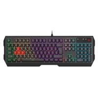 Клавиатура A4Tech Bloody B140N черный USB Multimedia for gamer LED (B140N)
