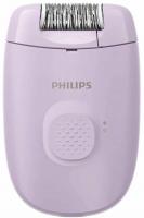 Эпилятор Philips BRE237/00 скор.:1 насад.:2 от электр.сети фиолетовый