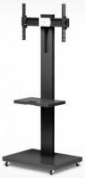 Подставка для телевизора Holder PR-106 черный 26"-70" макс.45кг напольный наклон