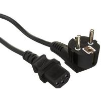 Exegate EX297800RUS Кабель питания Special PC-5S (Евровилка угловая Schuko->C13, 3*1.0mm2, CCA, черный, 5м)