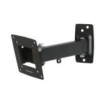 Kromax OPTIMA-103 black {Кронштейн для LED/LCD телевизоров 10"-28", max 25 кг, настенный, 3 ст свободы, наклон +5°-12°, поворот ±90°, от стены 68.5-225 мм, max VESA 100x100 мм}