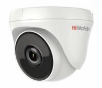 Камера видеонаблюдения аналоговая HiWatch DS-T233 3.6-3.6мм HD-TVI цв. корп.:белый (DS-T233 (3.6 MM))