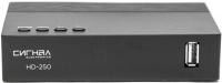 Ресивер DVB-T2 Сигнал Эфир HD-250 черный