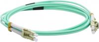 Патч-корд Lanmaster LAN-2LC-2LC/OM3-1.0 2x50/125 OM3 LC дуплекс-LC дуплекс 1м LSZH голубой