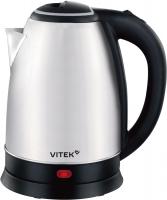 Чайник электрический Vitek VT-WK1084 1.8л. 1700Вт серебристый корпус: металл/пластик