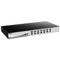 D-Link DXS-1210-12SC/B1A PROJ Управляемый L2+ коммутатор с 10 портами 10GBase-X SFP+ и 2 комбо-портами 10GBase-T/SFP+