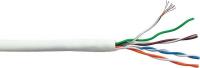 Кабель информационный Lanmaster LAN-5EUTP-PT-LSZH-WH кат.5E UTP 4 пары 24AWG LSZH внутренний 305м белый