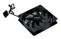 Вентилятор для корпуса Digma DFAN-120-9 120х120x25 черный 3-pin 4-pin (Molex) 23дБ (упак.:1шт) Ret