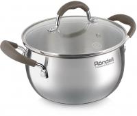 Кастрюля Rondell Konzept RDS-1229 3.3л. d=20см (с крышкой) стальной