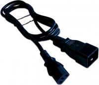 Шнур питания Lanmaster LAN-PP13/20-2.0-BK C13-C20 проводник.:3x0.75мм2 2м 220В 10А черный